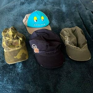 6 hats 2-4 T